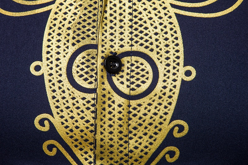 African Embroidery Dashiki Shirt