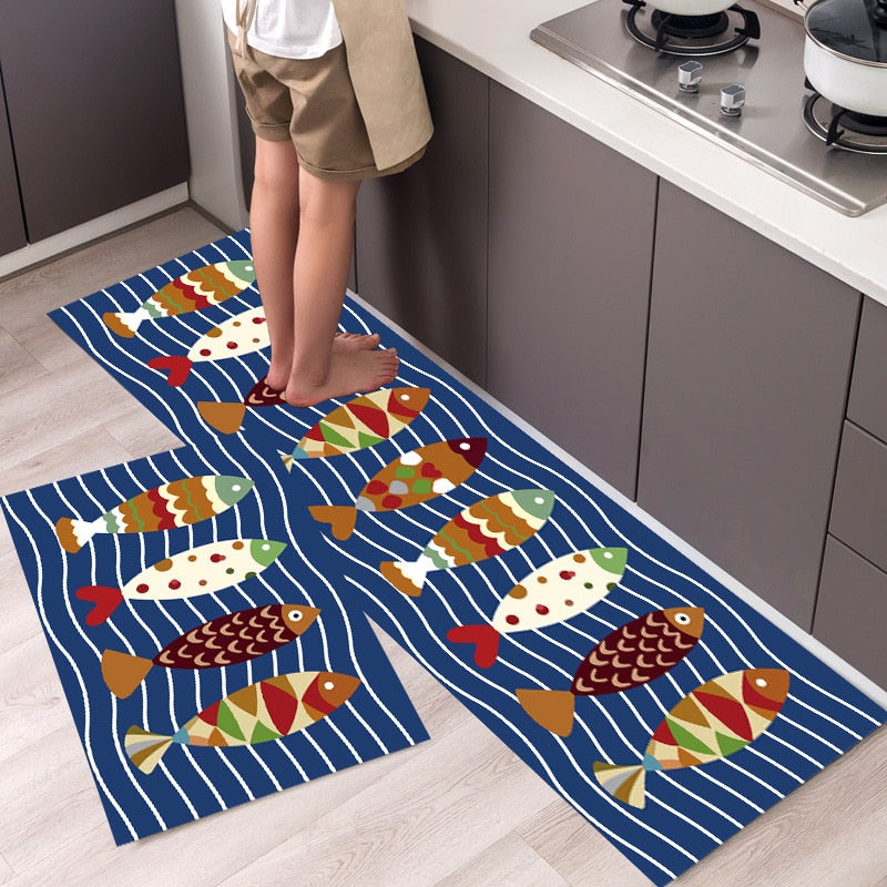 Long Kitchen Carpet Anti-Slip Mat