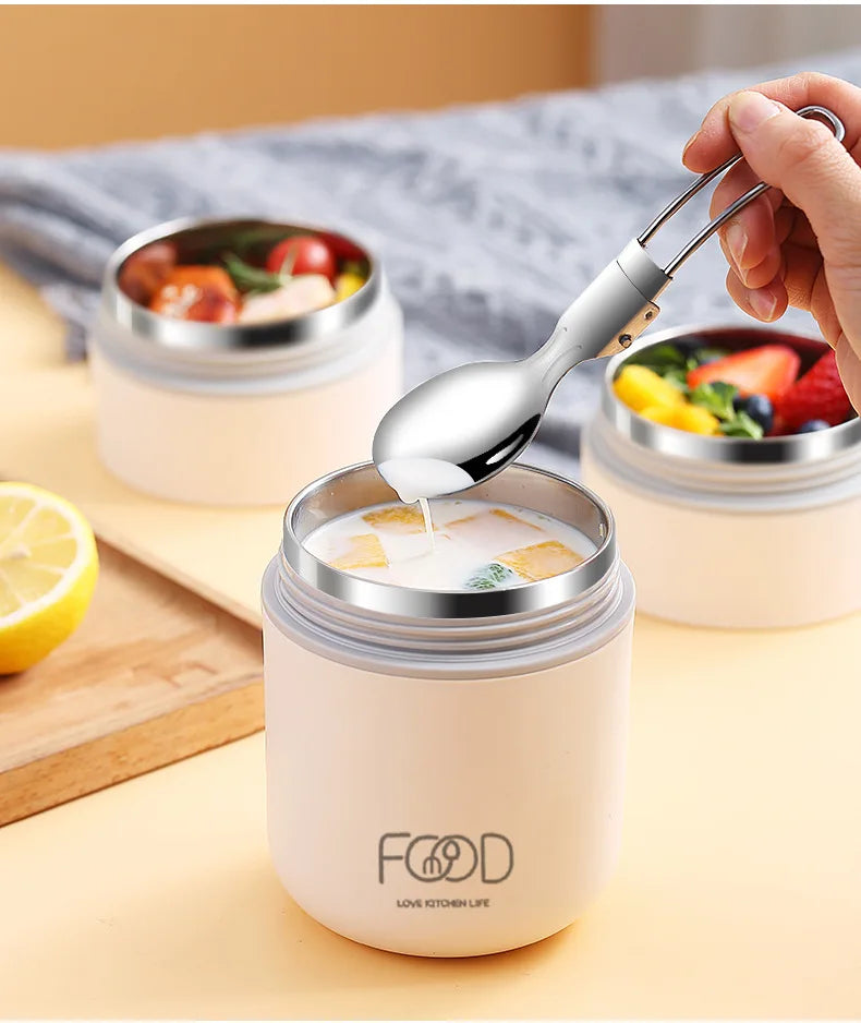 Lunch Bag Food Warmer/ Cup Lunch Box for Kids School And Outdoor