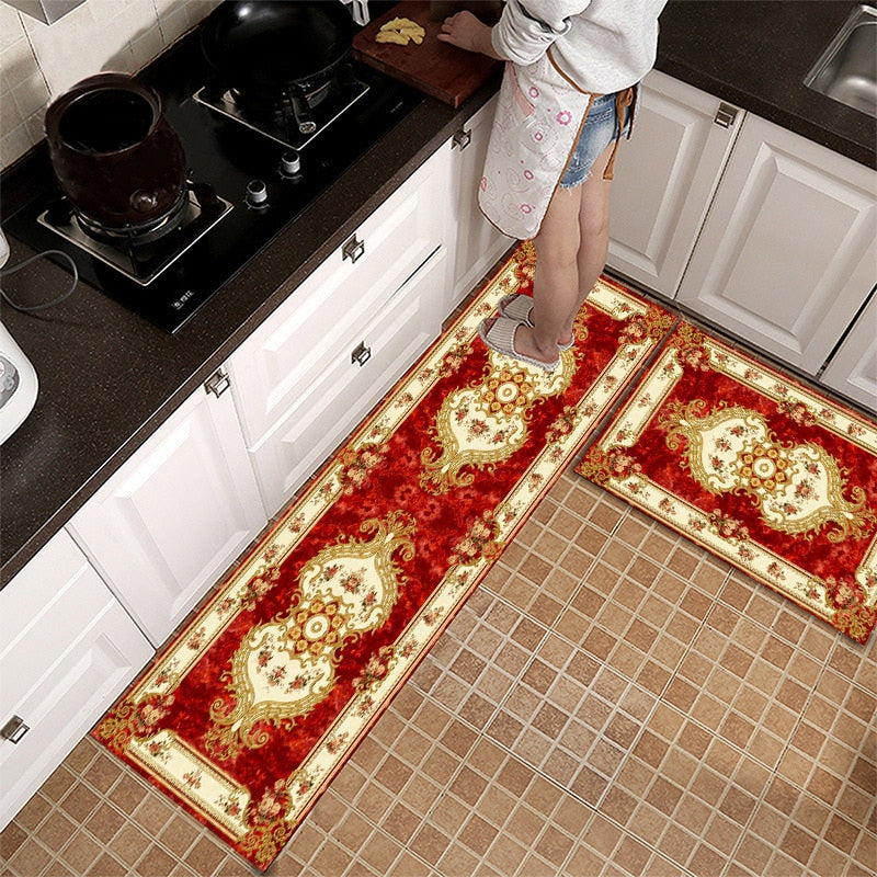 Long Kitchen Carpet Anti-Slip Mat