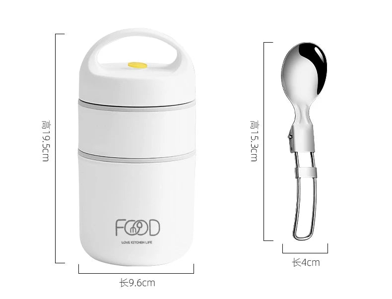 Lunch Bag Food Warmer/ Cup Lunch Box for Kids School And Outdoor