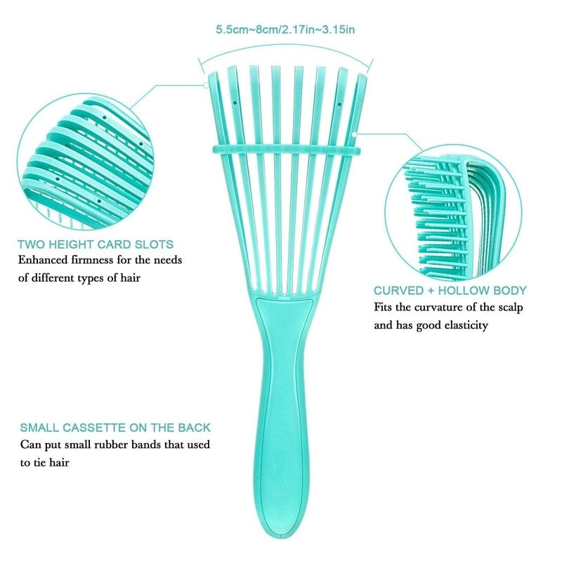 Hair Brush Detangling & Massage