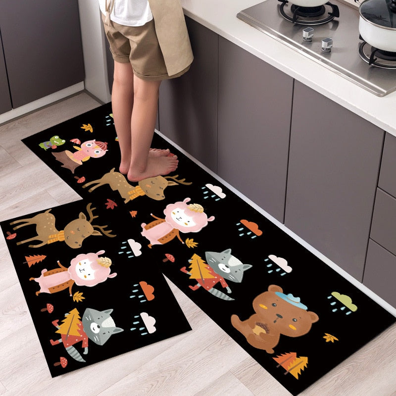 Long Kitchen Carpet Anti-Slip Mat