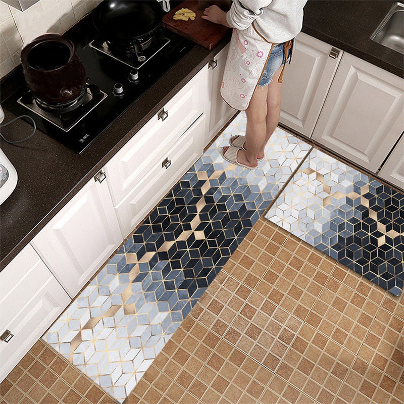 Long Kitchen Carpet Anti-Slip Mat