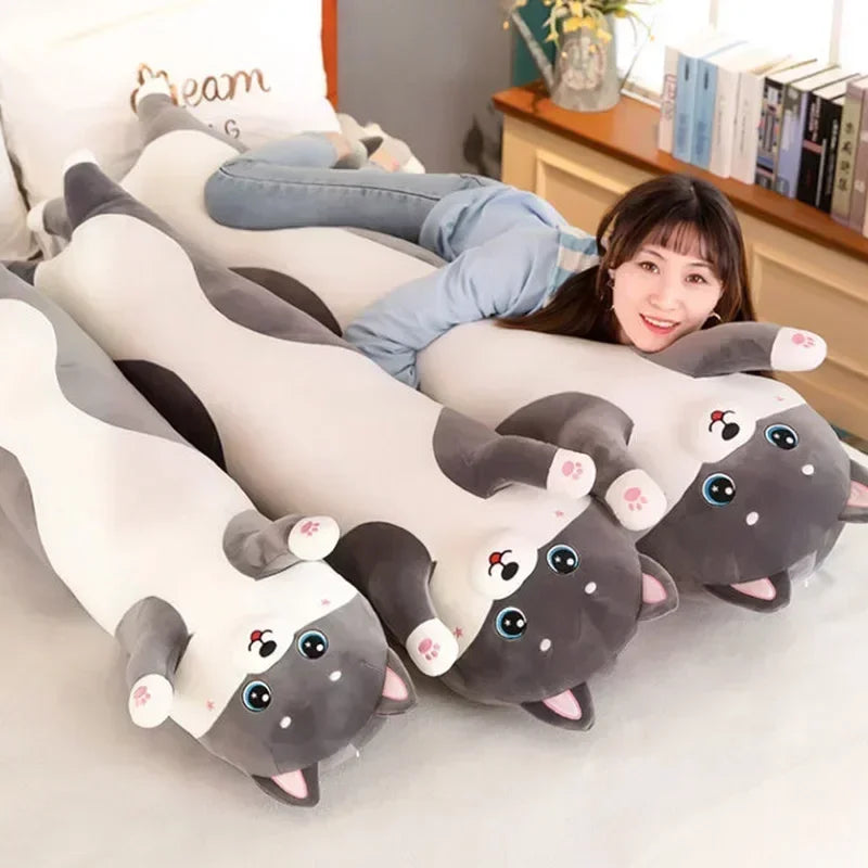 Lovely Husky Side Sleeping Body Pillow 19 inches -51 inches
