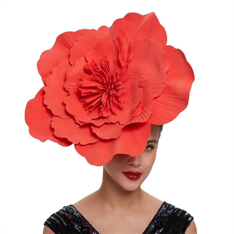 Large Flower Hat