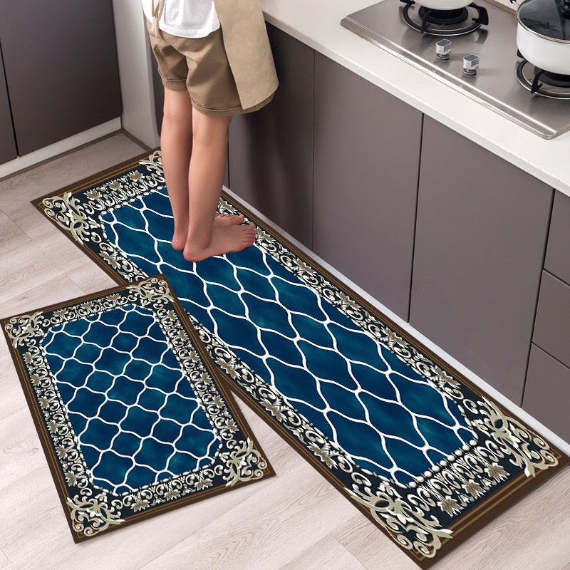 Long Kitchen Carpet Anti-Slip Mat