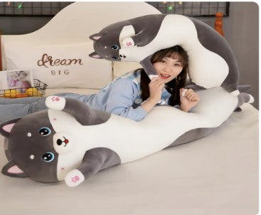 Lovely Husky Side Sleeping Body Pillow 19 inches -51 inches