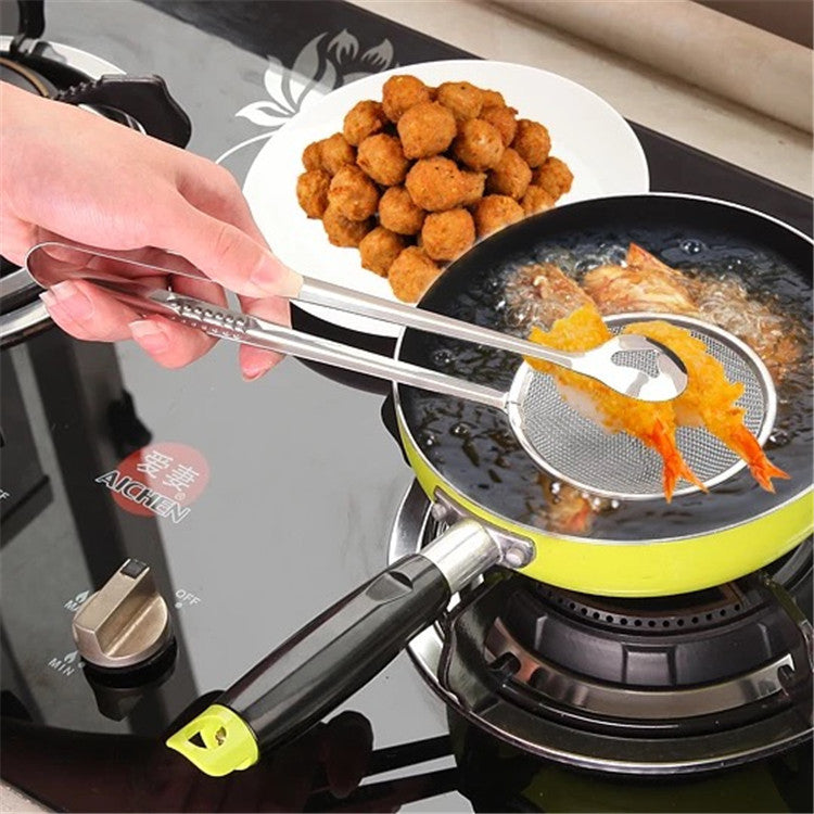 Kitchen Accessories Stainless Steel Fried Food Oil Scoop