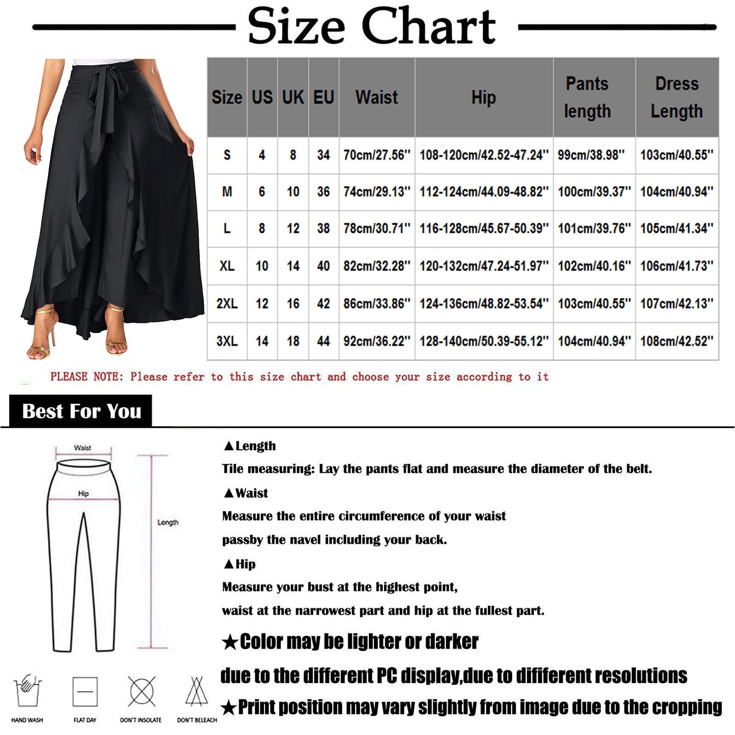 Elegant Skirt Pants