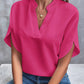 Summer Short-sleeved Chiffon Shirt