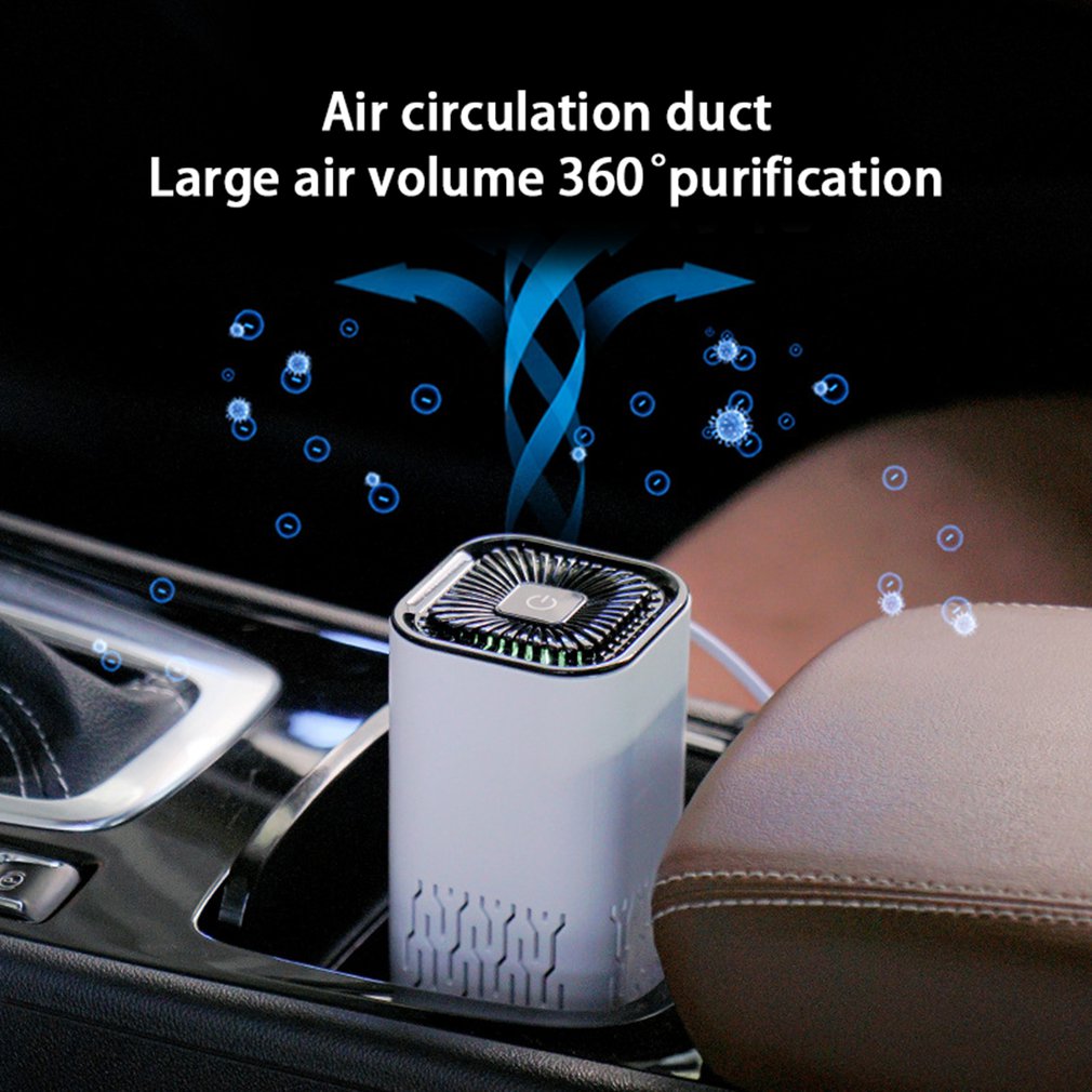 Portable Car Air Purifier Negative Ion Generator