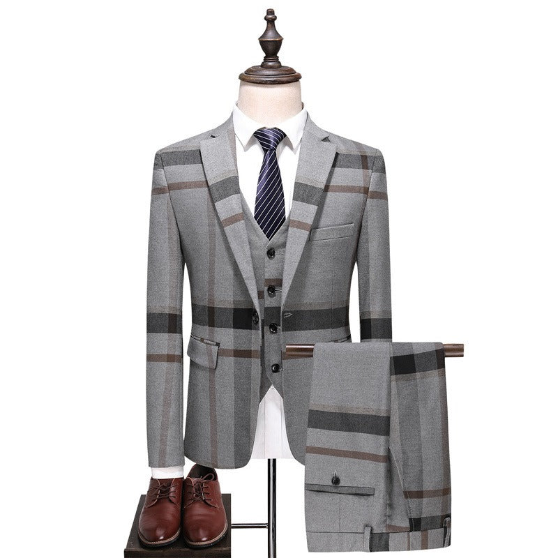 Men's Casual Three Piece Suit Sets