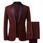 Three Piece Slim Fit Wedding Suit