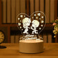 3D Night Light LED Table