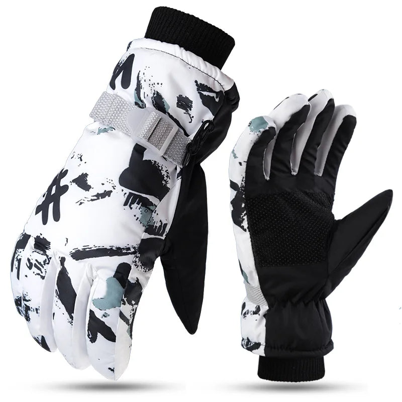 Warm Waterproof Winter Ski Gloves