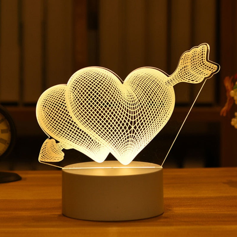 3D Night Light LED Table