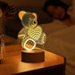 3D Night Light LED Table