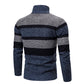 Men's Slim Fit Striped Cardigan