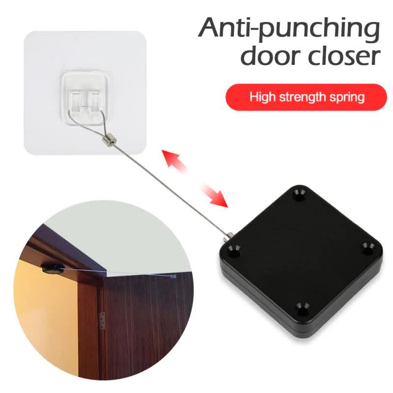 Punch-Free Automatic Door Closers