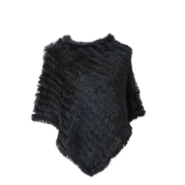 comfortable Fur Poncho Vest