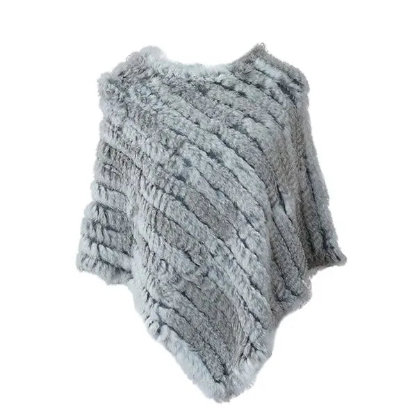 comfortable Fur Poncho Vest