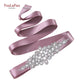 Bridal Belt Silver Rhinestones Belts for Women Dress Wedding Accessories