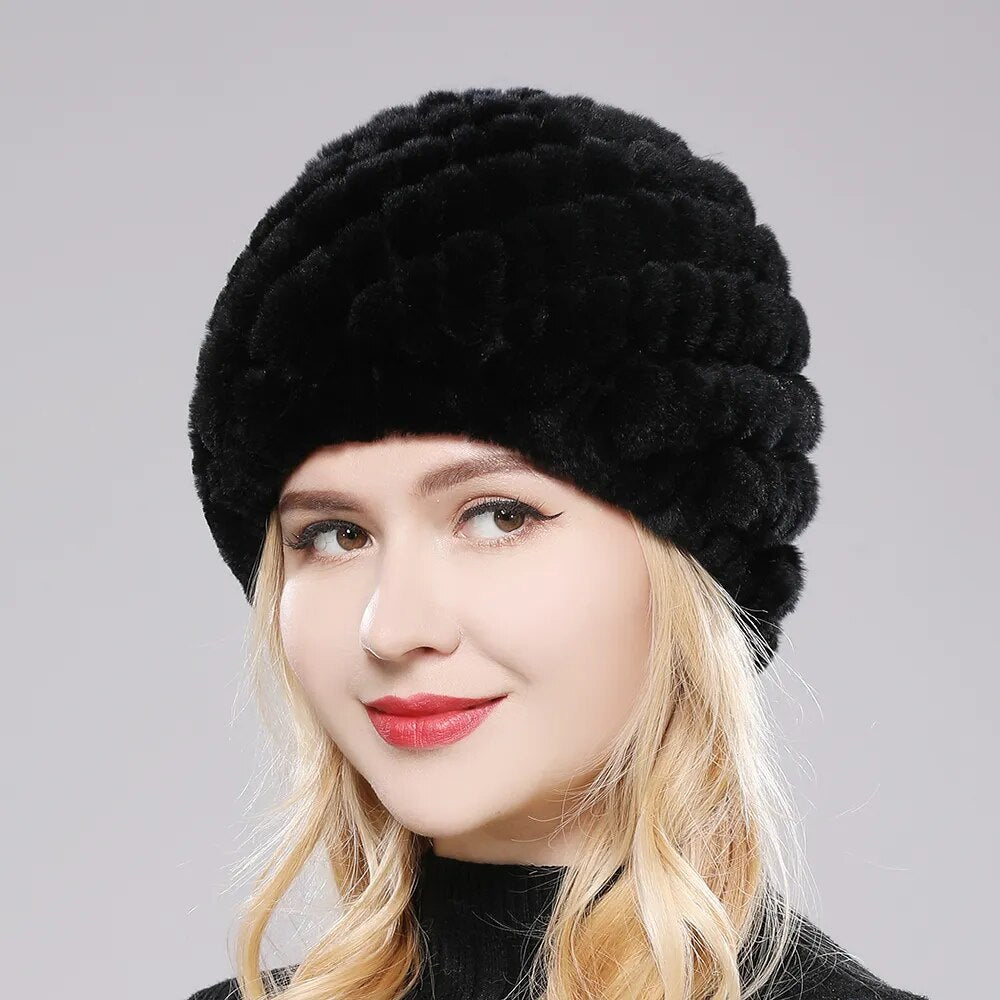 Women Winter Warm Fur Hat