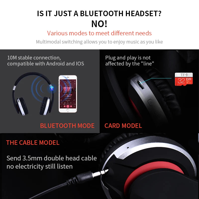 MH7 Wireless Bluetooth Headset