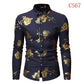 Mens Floral Long Sleeve Shirts