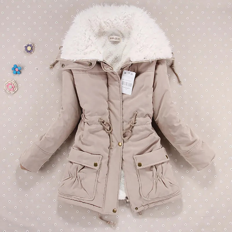 Women Winter Jacket Thicken