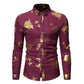 Mens Floral Long Sleeve Shirts