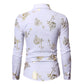 Mens Floral Long Sleeve Shirts