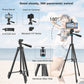 DSLR Flexible Tripod Extendable Travel Lightweight Stand Remote Control For Mobile Cell Phone Mount Camera