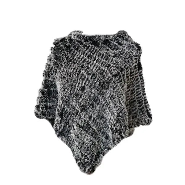 comfortable Fur Poncho Vest
