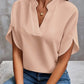 Summer Short-sleeved Chiffon Shirt