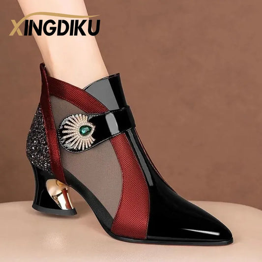 Retro British Style Heels