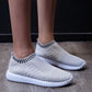 Women Slip-on Breathable Mesh Flats Shoes