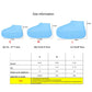 Silicone WaterProof Shoe Covers S/M/L