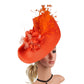 Elegant Butterfly Flowers Exaggerated Tea Party Kentucky Derby Hat Fascinator