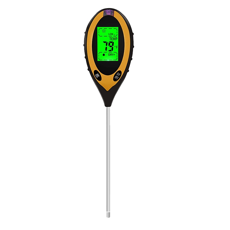 Digital 4 In 1 Soil PH Meter