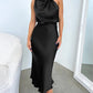 Sleeveless Off Shoulder Elegant Maxi Dresses