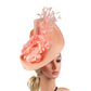 Elegant Butterfly Flowers Exaggerated Tea Party Kentucky Derby Hat Fascinator