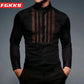 High Quality Men's Splicing Shirt