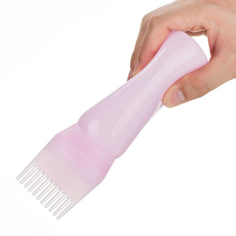 Hair Dye Applicator Brush Bottles Dyeing Shampoo Bottle Oil Comb Hair Dye