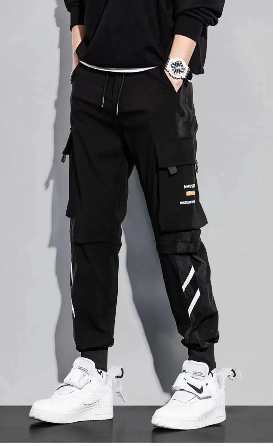 Casual Slim Fit Spring Cargo Pants