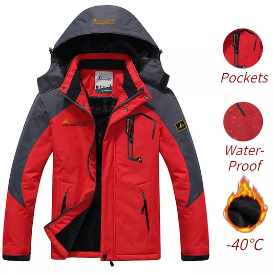 Winter Parka Warm Windbreaker Jackets