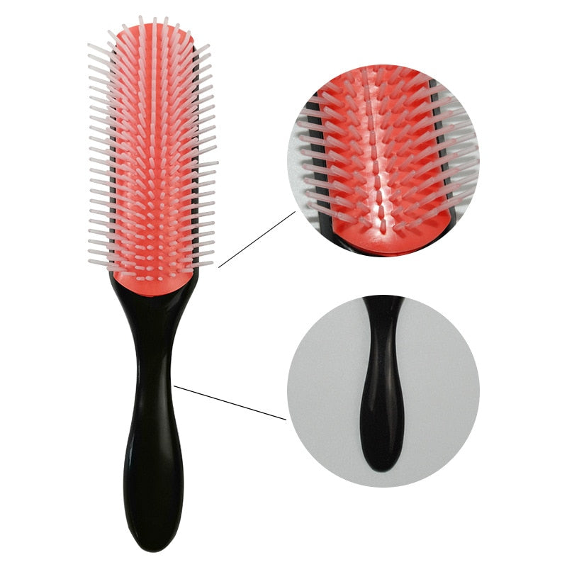 9-Rows Detangling Hair Brush