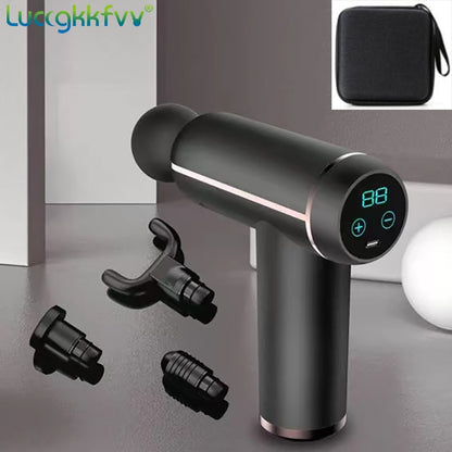 LCD Display Portable Pain Relieving Massage Gun