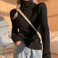 Knitted Winter Turtleneck Sweater